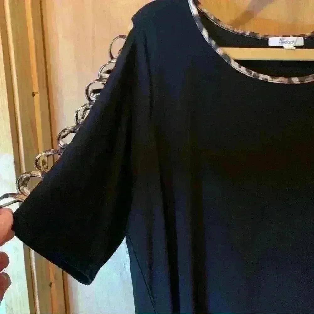 89th and Madison Blouse Short Sleeves 1X - Picture 5 of 15